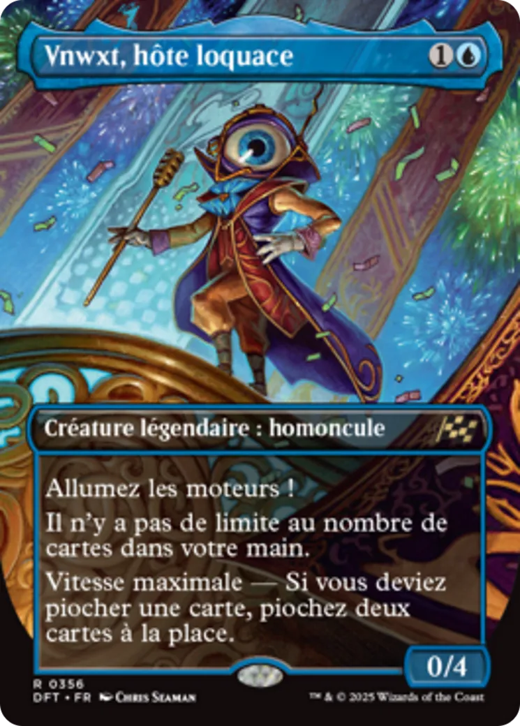 Vnwxt, hôte loquace — Aetherdrift — Magic: The Gathering