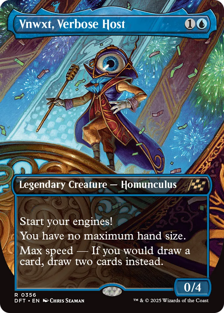 Vnwxt, Verbose Host — Aetherdrift — Magic: The Gathering