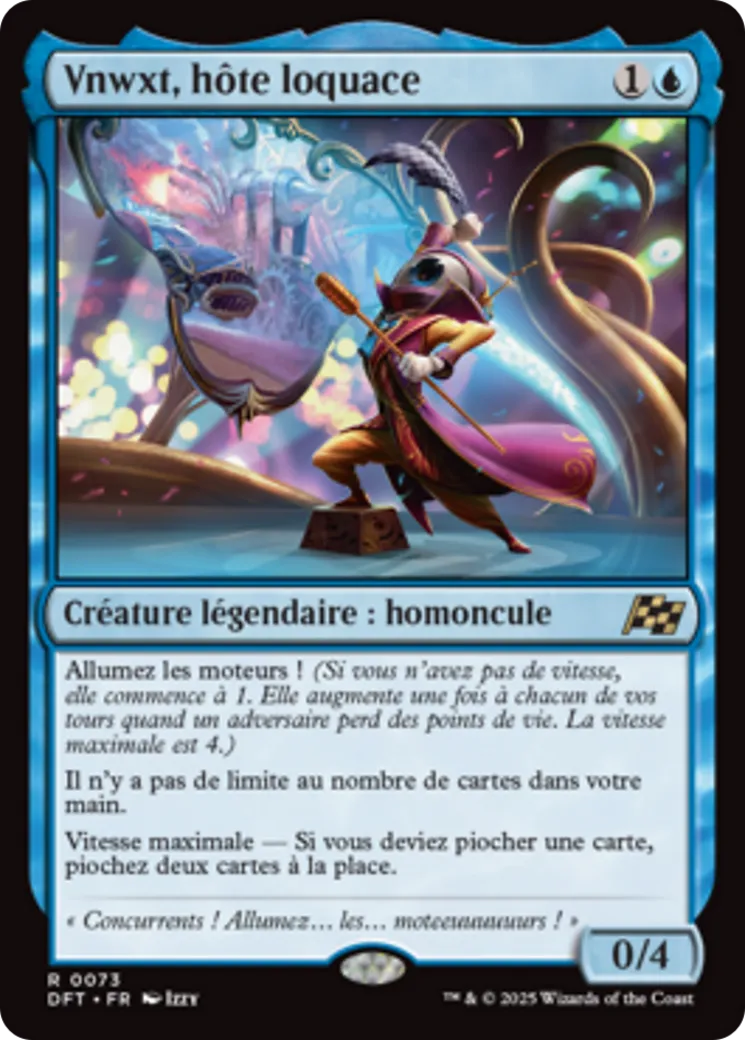 Vnwxt, hôte loquace — Aetherdrift — Magic: The Gathering