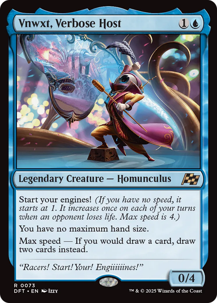 Vnwxt, Verbose Host — Aetherdrift — Magic: The Gathering
