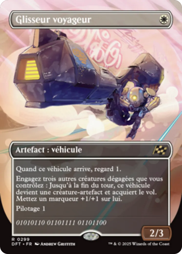 Glisseur voyageur — Aetherdrift — Magic: The Gathering