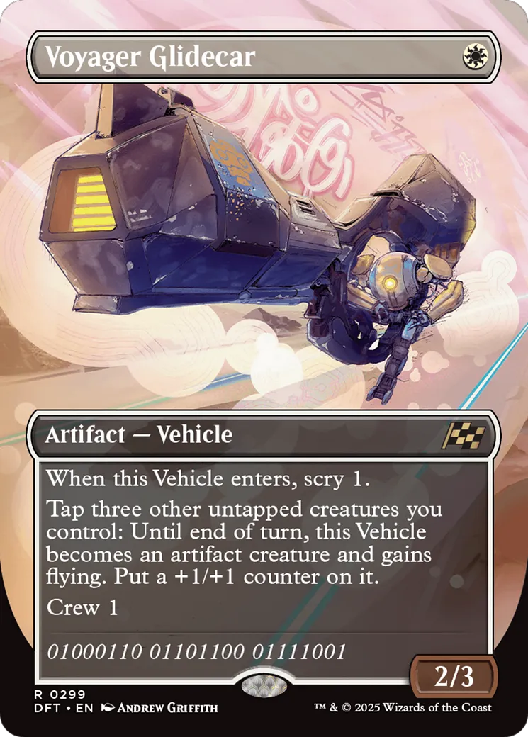Voyager Glidecar — Aetherdrift — Magic: The Gathering