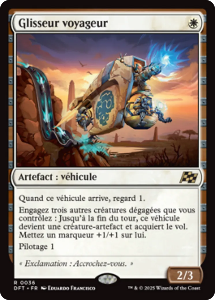 Glisseur voyageur — Aetherdrift — Magic: The Gathering