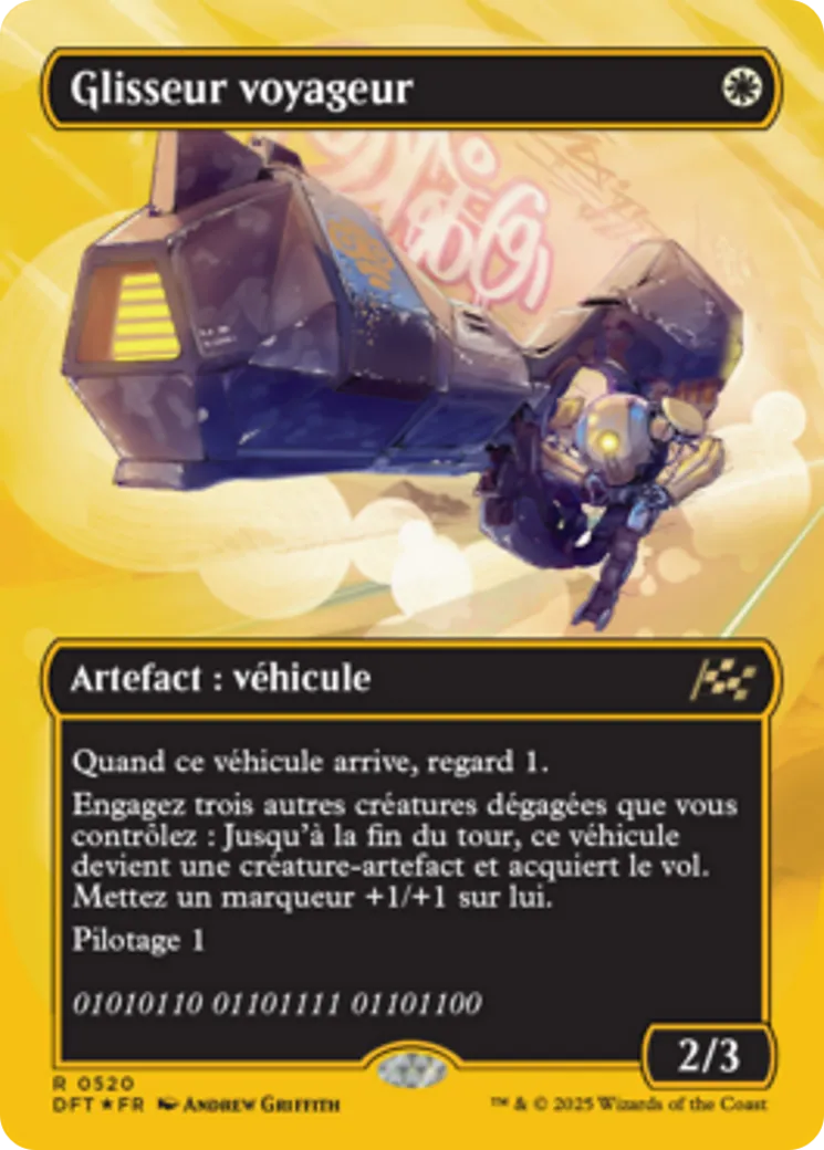 Glisseur voyageur — Aetherdrift — Magic: The Gathering