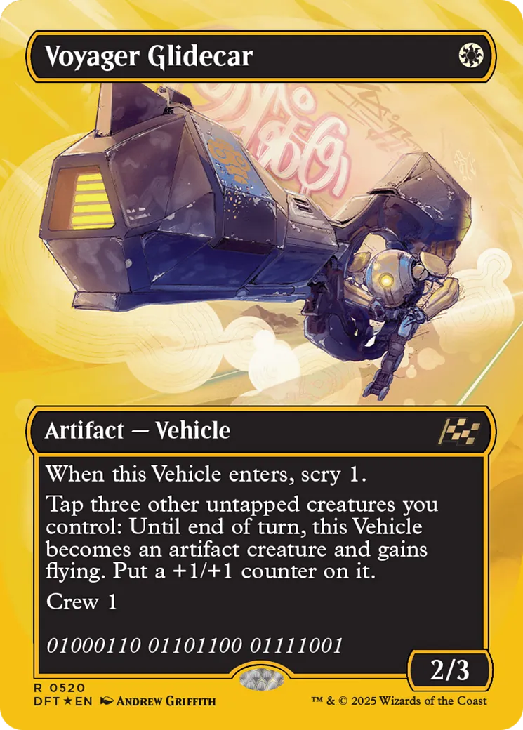 Voyager Glidecar — Aetherdrift — Magic: The Gathering