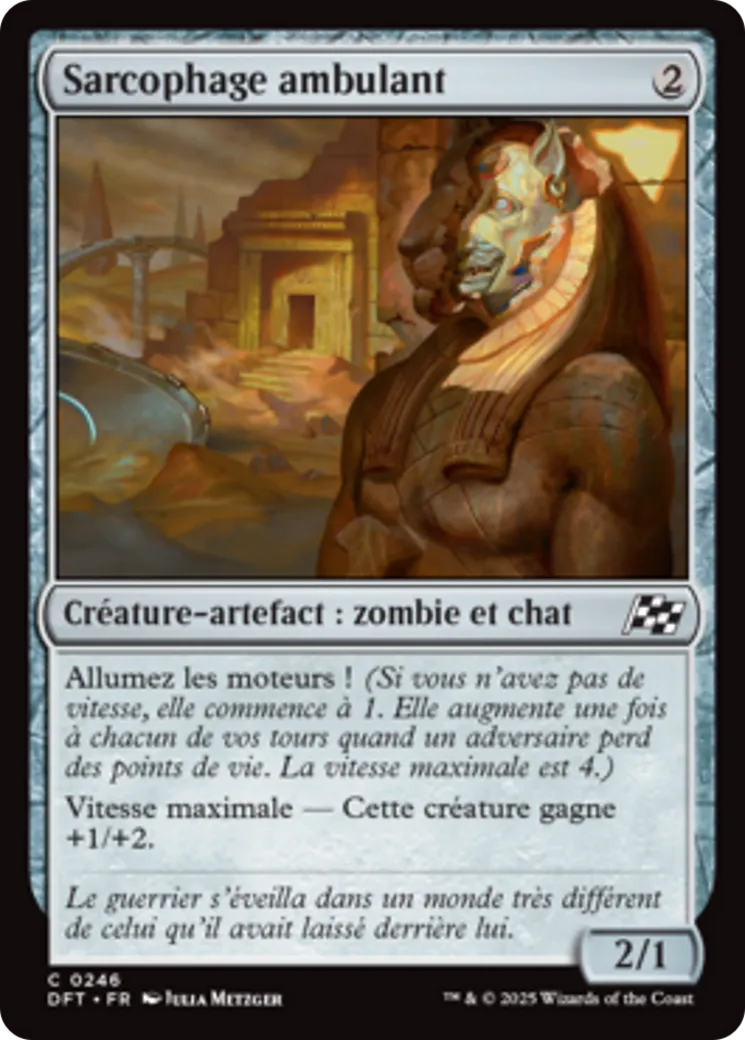 Sarcophage ambulant — Aetherdrift — Magic: The Gathering