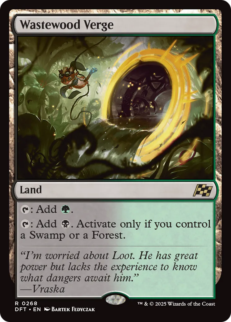Wastewood Verge — Aetherdrift — Magic: The Gathering