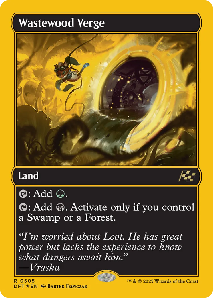 Wastewood Verge — Aetherdrift — Magic: The Gathering