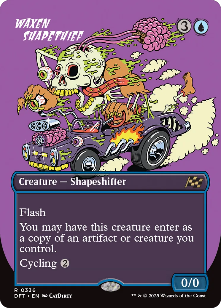 Waxen Shapethief from Aetherdrift - Magic: The Gathering