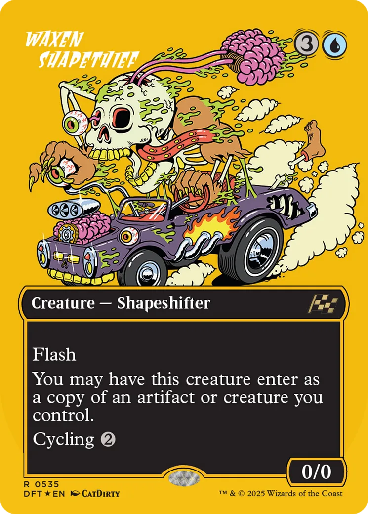 Waxen Shapethief — Aetherdrift — Magic: The Gathering