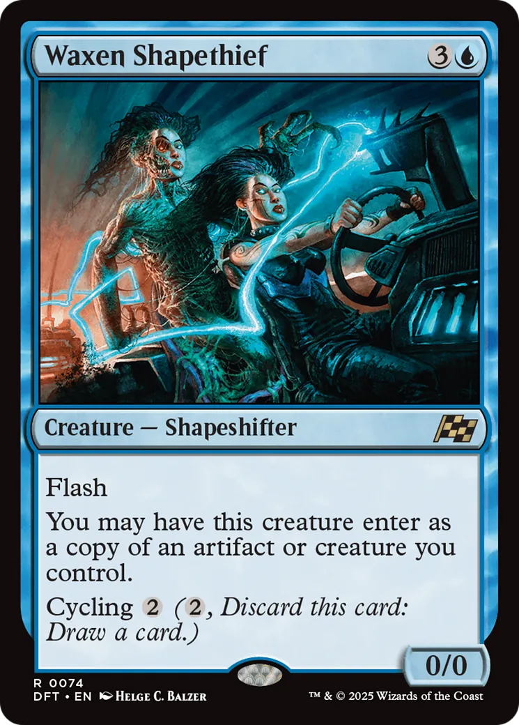 Waxen Shapethief — Aetherdrift — Magic: The Gathering