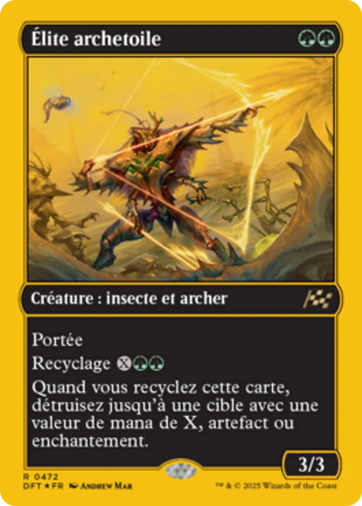Élite archetoile — Aetherdrift — Magic: The Gathering