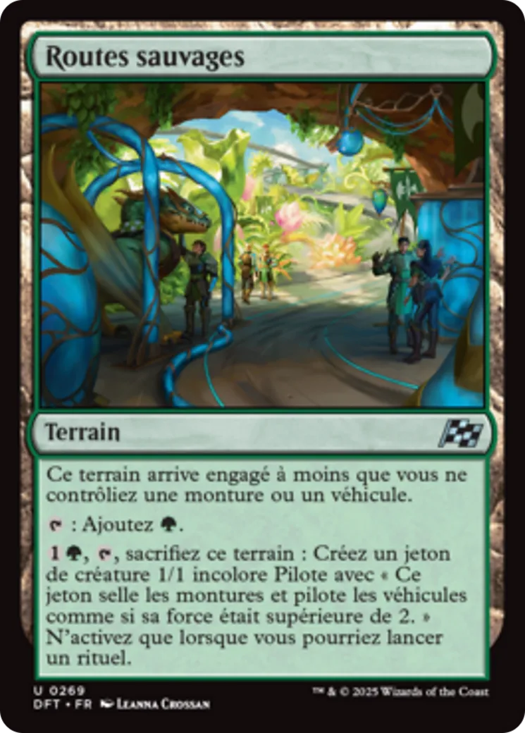 Routes sauvages — Aetherdrift — Magic: The Gathering