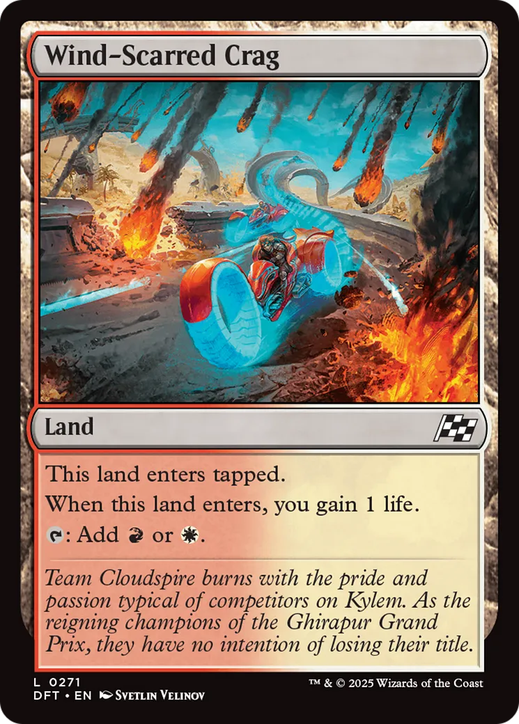 Wind-Scarred Crag — Aetherdrift — Magic: The Gathering