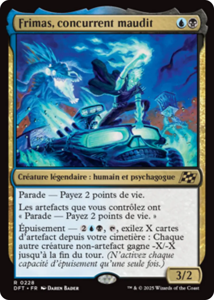 Frimas, concurrent maudit — Aetherdrift — Magic: The Gathering