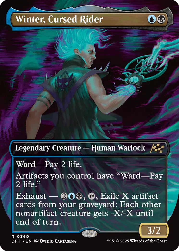 Winter, Cursed Rider — Aetherdrift — Magic: The Gathering