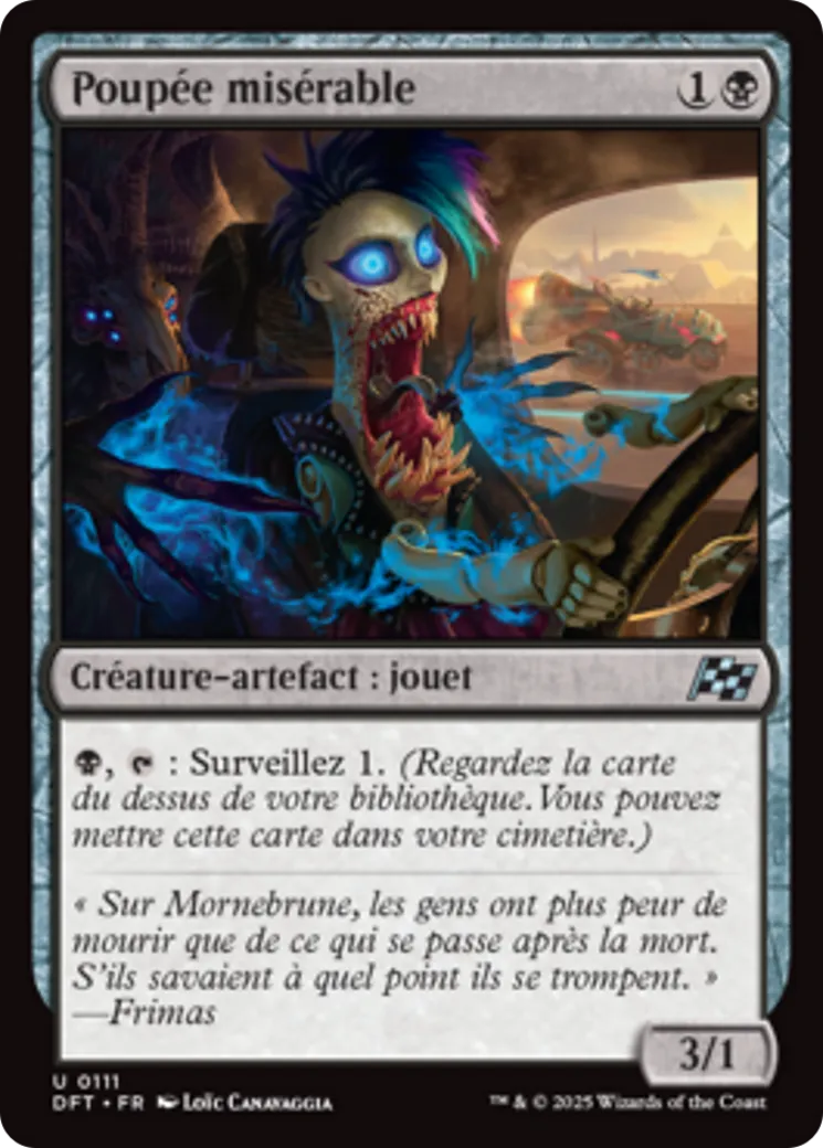 Poupée misérable from Aetherdrift - Magic: The Gathering