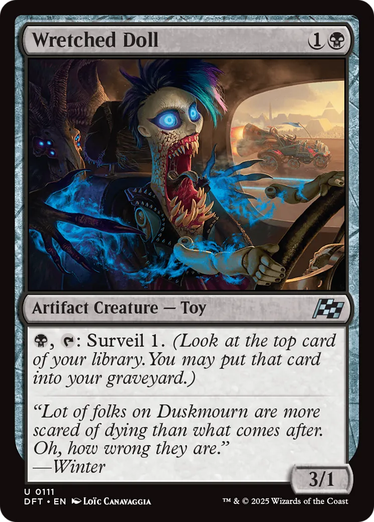 Poupée misérable — Aetherdrift — Magic: The Gathering