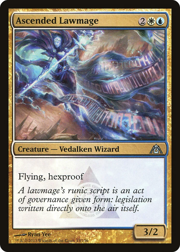 Ascended Lawmage — Dragon's Maze — Magic: The Gathering