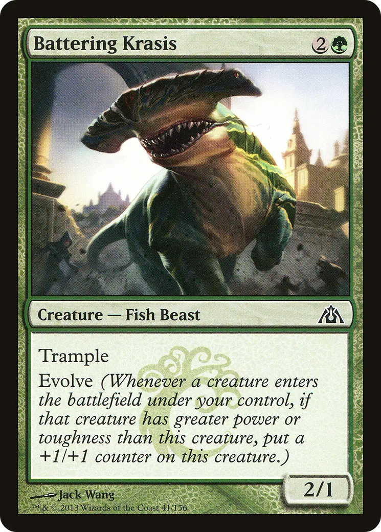 Battering Krasis — Dragon's Maze — Magic: The Gathering
