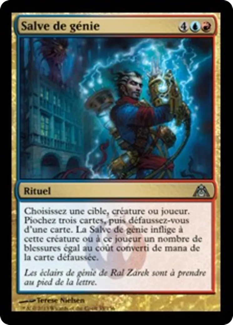 Salve de génie — Dragon's Maze — Magic: The Gathering