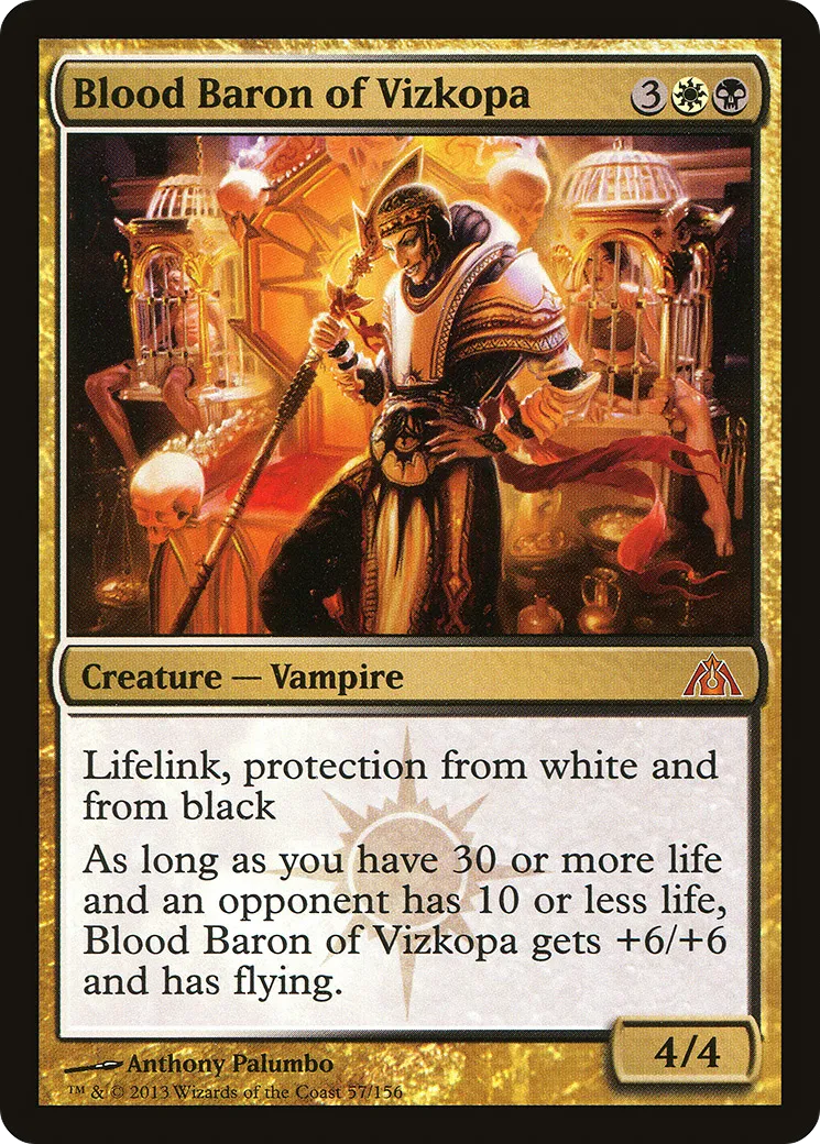 Blood Baron of Vizkopa — Dragon's Maze — Magic: The Gathering