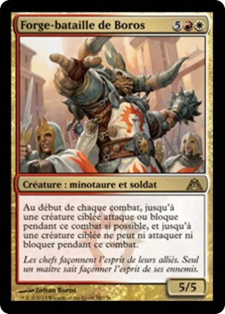 Forge-bataille de Boros — Dragon's Maze — Magic: The Gathering