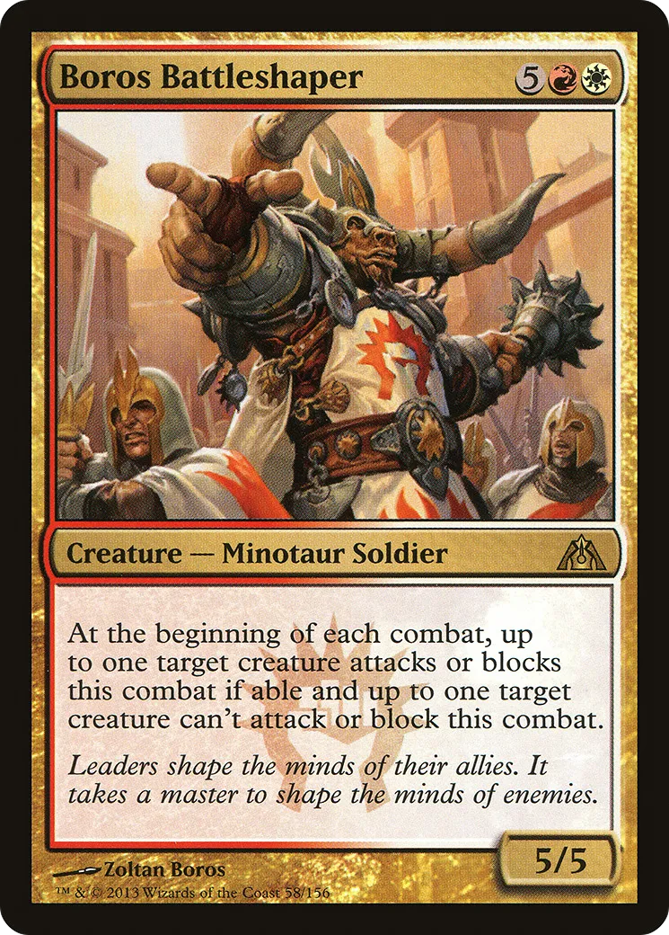 Forge-bataille de Boros — Dragon's Maze — Magic: The Gathering