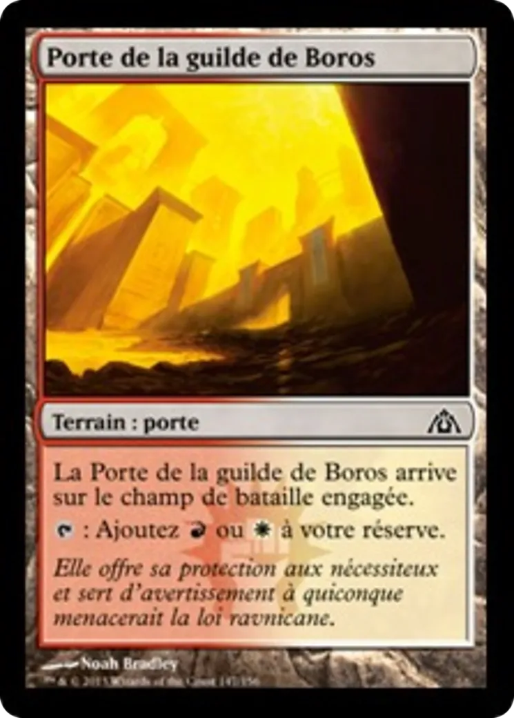 Porte de la guilde de Boros — Dragon's Maze — Magic: The Gathering