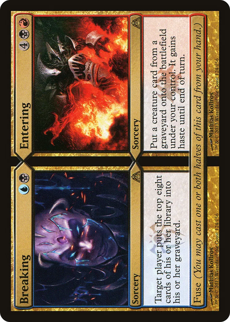 Breaking // Entering — Dragon's Maze — Magic: The Gathering