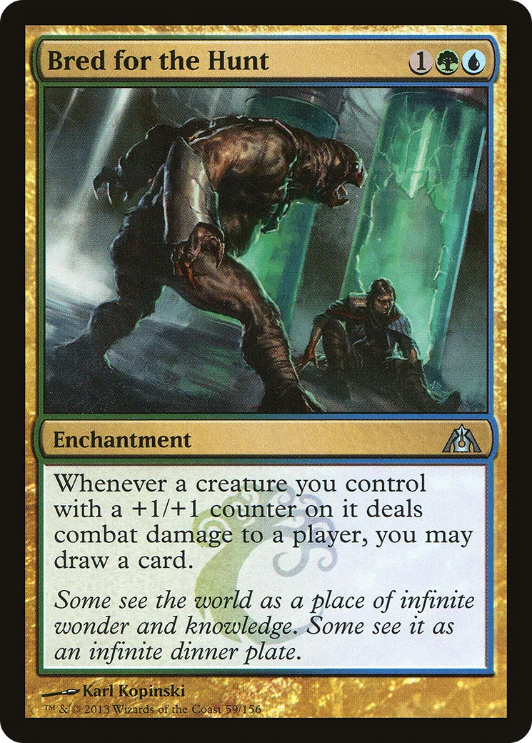 Bred for the Hunt — Dragon's Maze — Magic: The Gathering