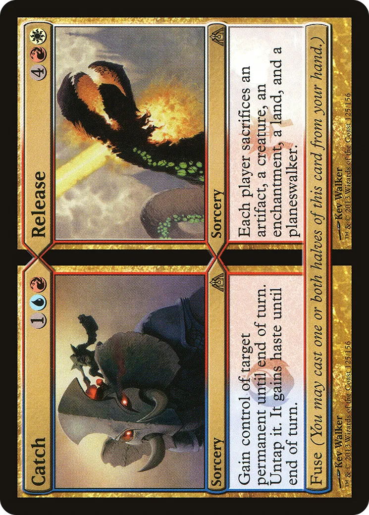 Catch // Release — Dragon's Maze — Magic: The Gathering