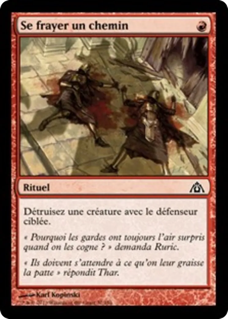 Se frayer un chemin — Dragon's Maze — Magic: The Gathering