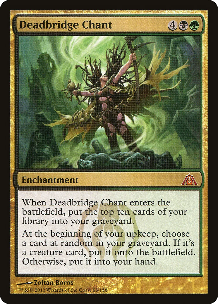 Deadbridge Chant — Dragon's Maze — Magic: The Gathering