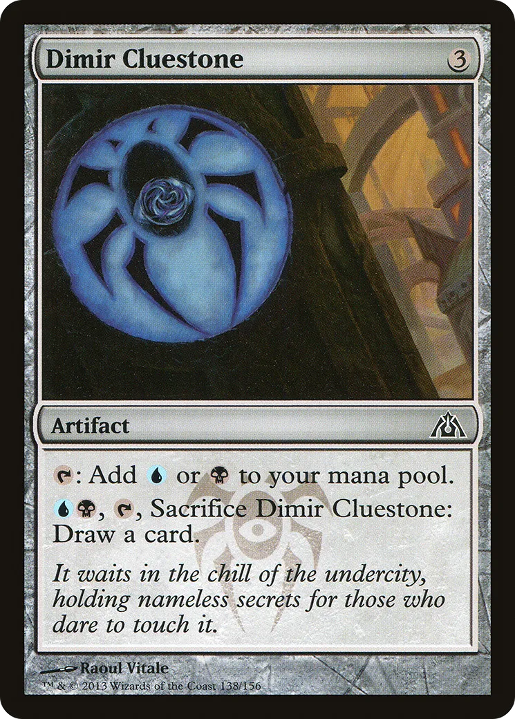 Pierre indiciale de Dimir — Dragon's Maze — Magic: The Gathering