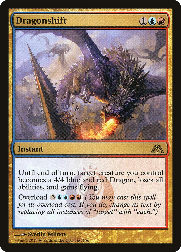 Dragonshift from Dragon's Maze - Magic: The Gathering