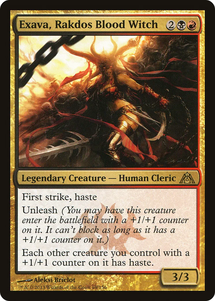 Exava, Rakdos Blood Witch from Dragon's Maze - Magic: The Gathering