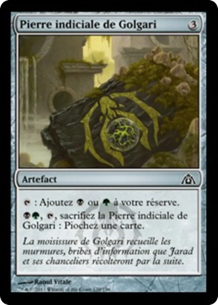 Pierre indiciale de Golgari — Dragon's Maze — Magic: The Gathering