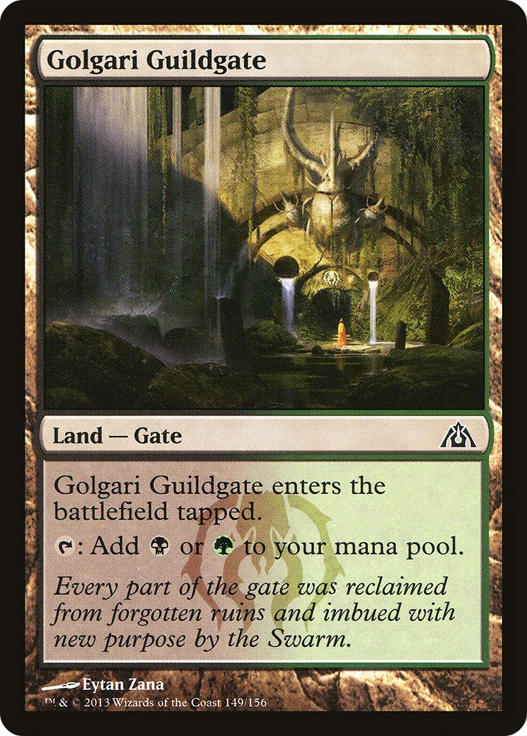 Porte de la guilde de Golgari — Dragon's Maze — Magic: The Gathering