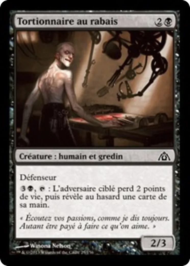 Tortionnaire au rabais — Dragon's Maze — Magic: The Gathering