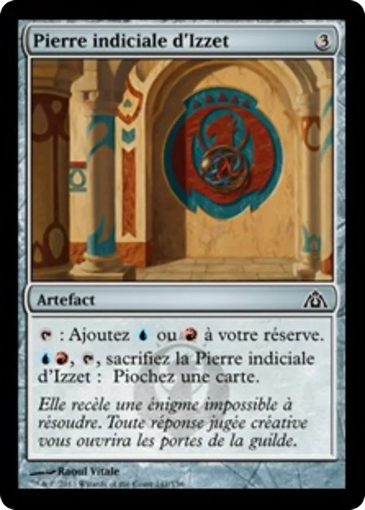 Pierre indiciale d'Izzet — Dragon's Maze — Magic: The Gathering