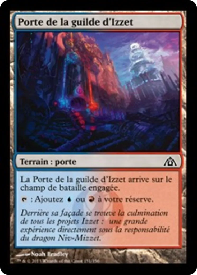 Porte de la guilde d'Izzet — Dragon's Maze — Magic: The Gathering