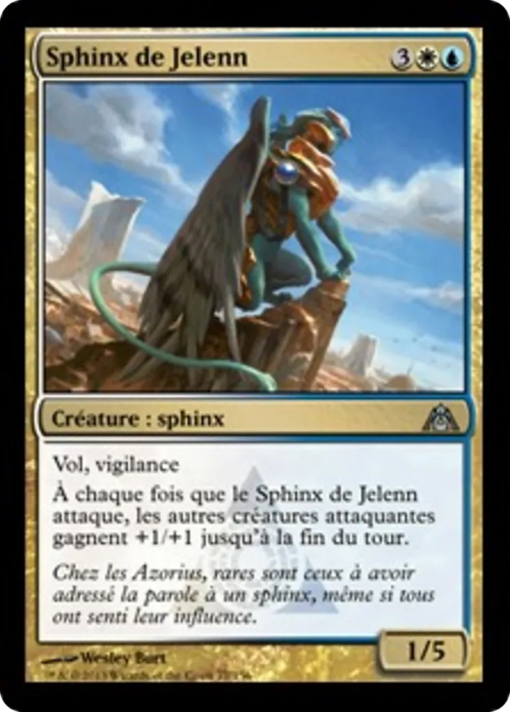 Sphinx de Jelenn — Dragon's Maze — Magic: The Gathering