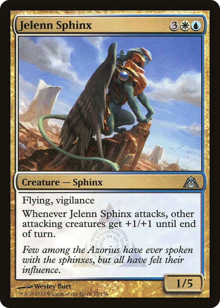 Jelenn Sphinx from Dragon's Maze - Magic: The Gathering