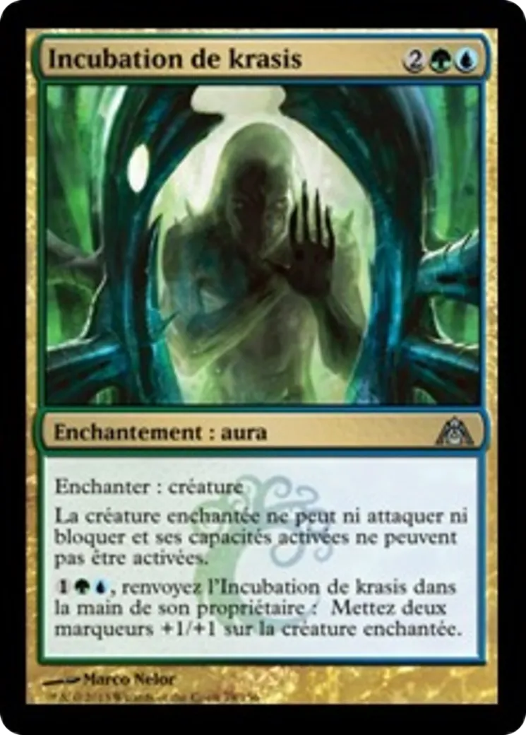 Incubation de krasis — Dragon's Maze — Magic: The Gathering