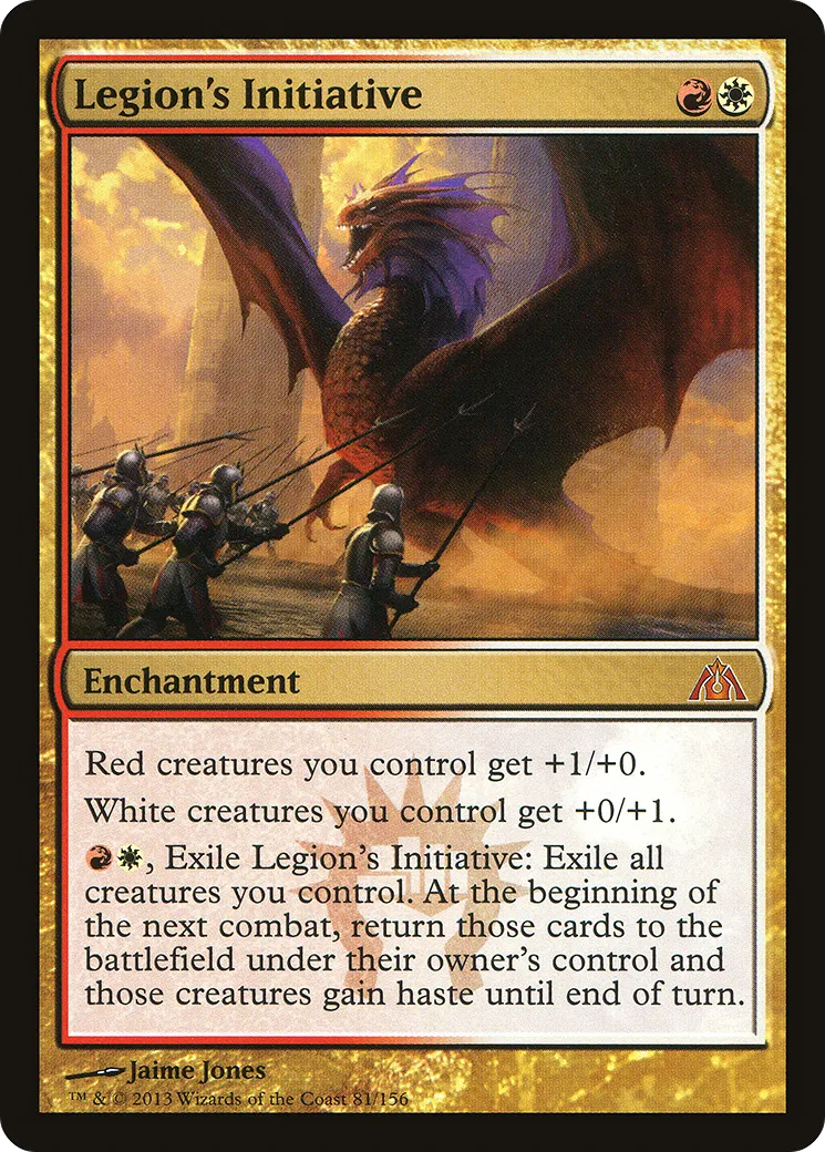 Initiative pour la légion — Dragon's Maze — Magic: The Gathering