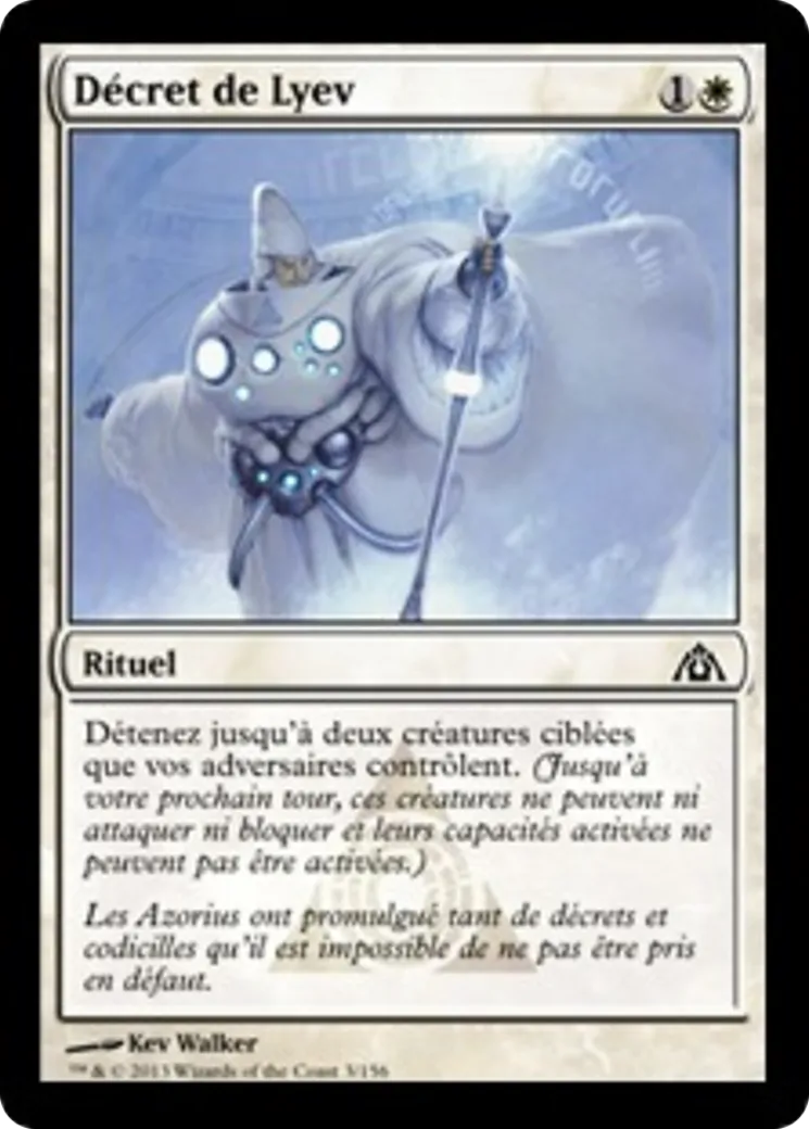 Décret de Lyev — Dragon's Maze — Magic: The Gathering