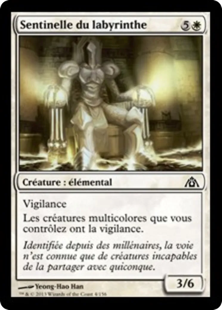 Sentinelle du labyrinthe — Dragon's Maze — Magic: The Gathering