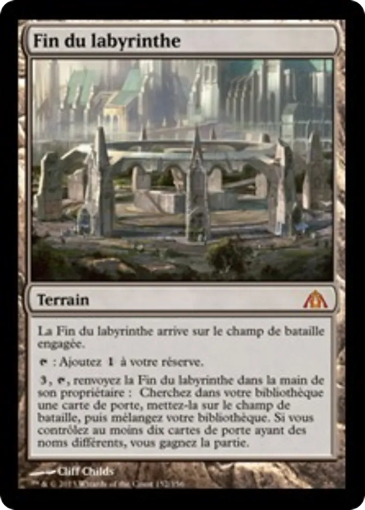 Fin du labyrinthe — Dragon's Maze — Magic: The Gathering