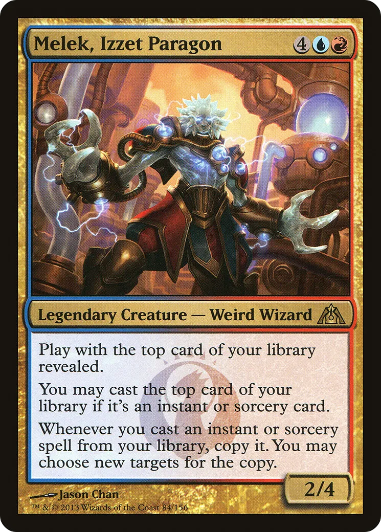 Melek, Parangon d'Izzet — Dragon's Maze — Magic: The Gathering